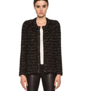 Isabel Marant Etoile Iona Cowens Knit Jacket Tweed